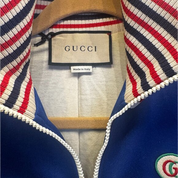 Gucci Sweatshirt TrackSuit Zip Up Unisex S/M - Picture 1 of 2